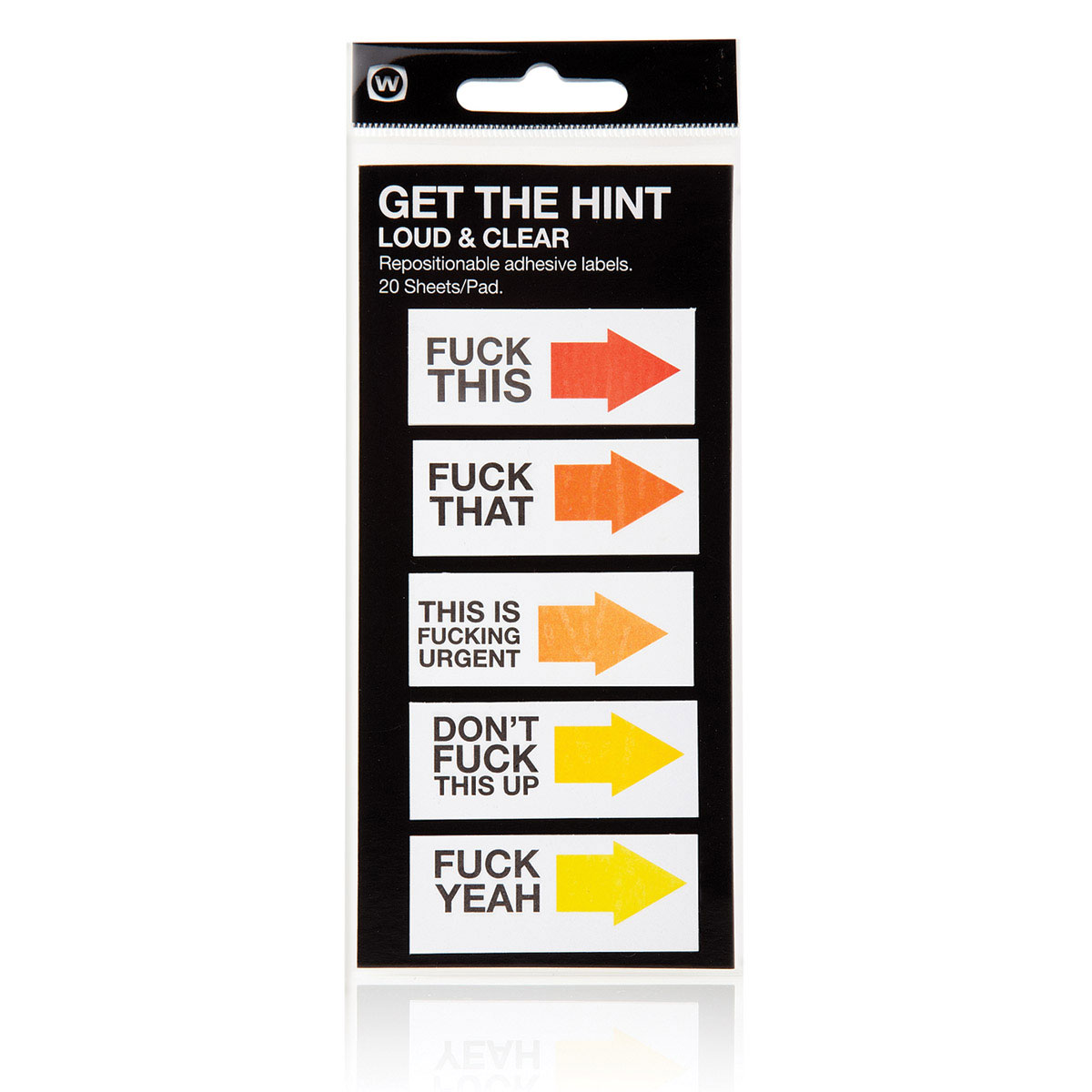NPW Get the Hint Loud and Clear Sticky Tabs - SutraVibes