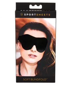 Sportsheets Satin Black Blindfold